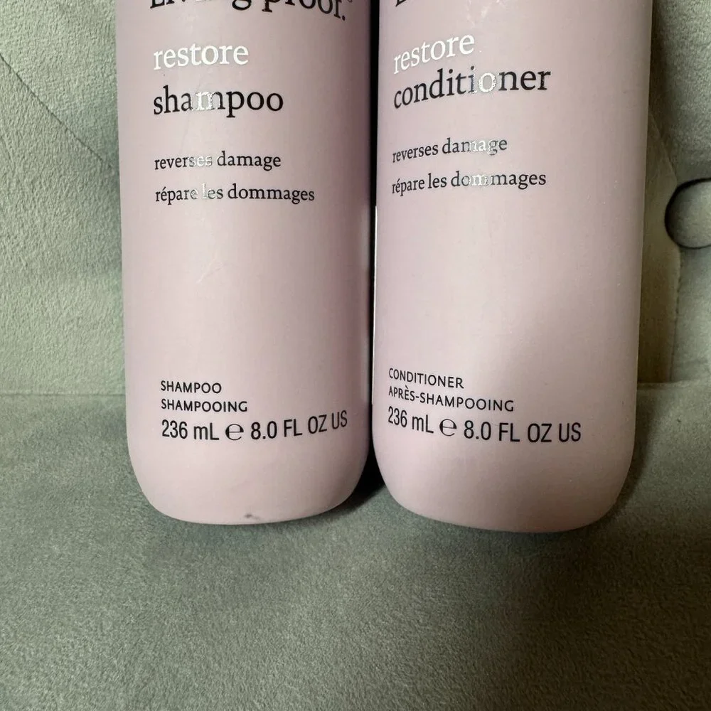 Living Proof Restore Shampoo & Conditioner Duo‎ Set of 2 NEW